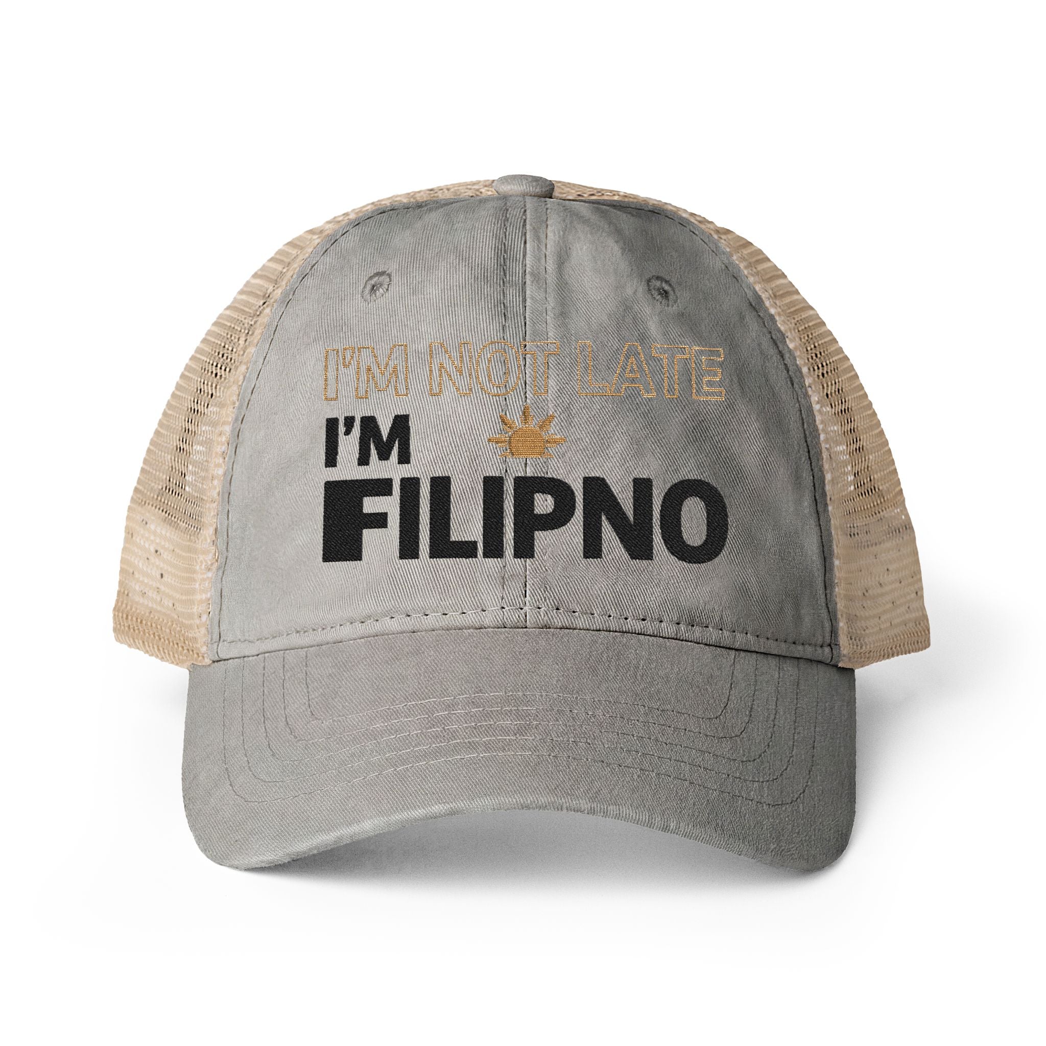 Women's Washed Mesh-Back Cap