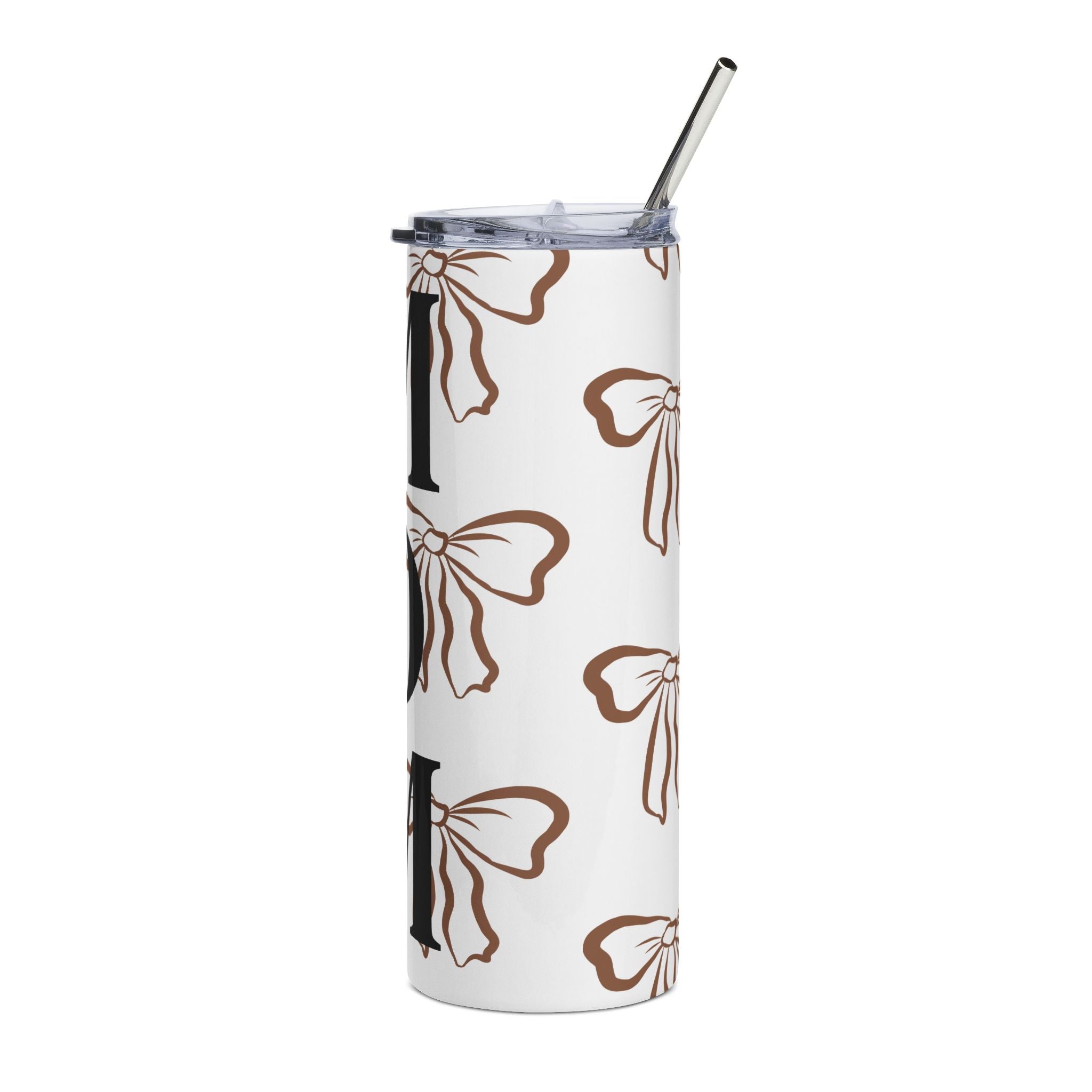 Mom Floral Stainless Steel Tumbler — 20oz Insulated Travel Cup