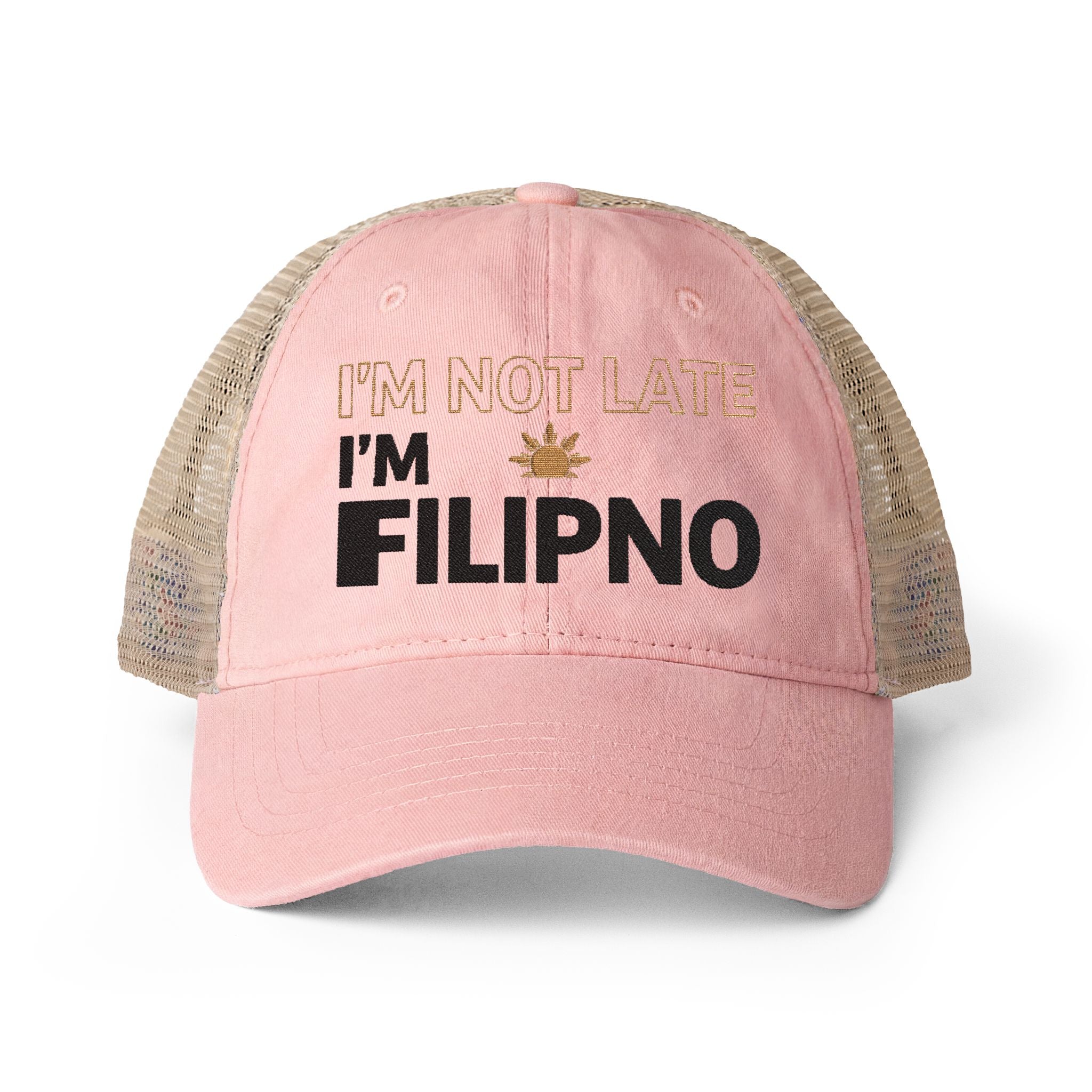 Women's Washed Mesh-Back Cap