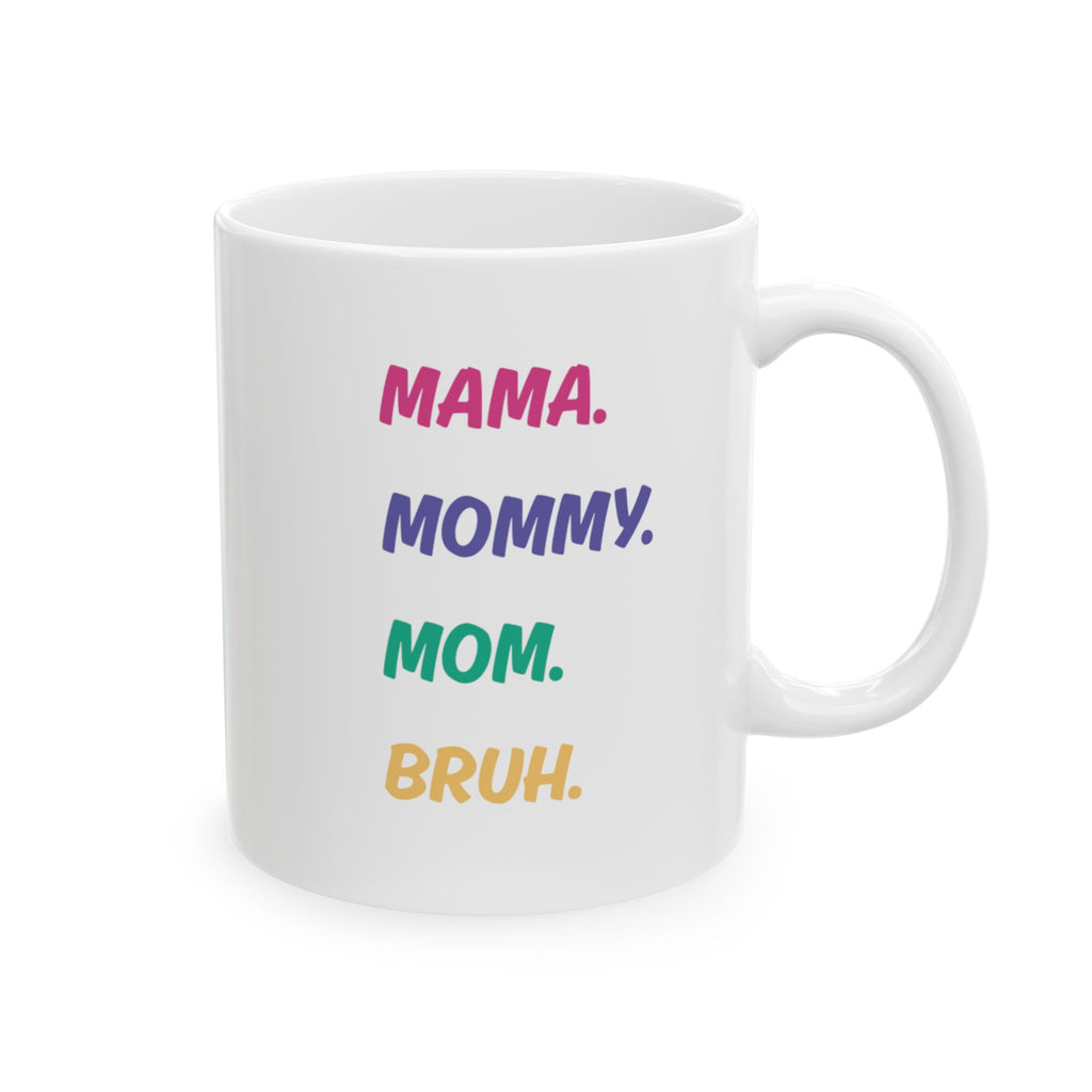 Motivational Rainbow Coffee Mug — "Be Kind, Work Hard, Stay Humble" Ceramic Mug (11oz & 15oz)