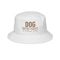 Dog Mom Embroidered Bucket Hat — Cute Pet Lover Sun Hat