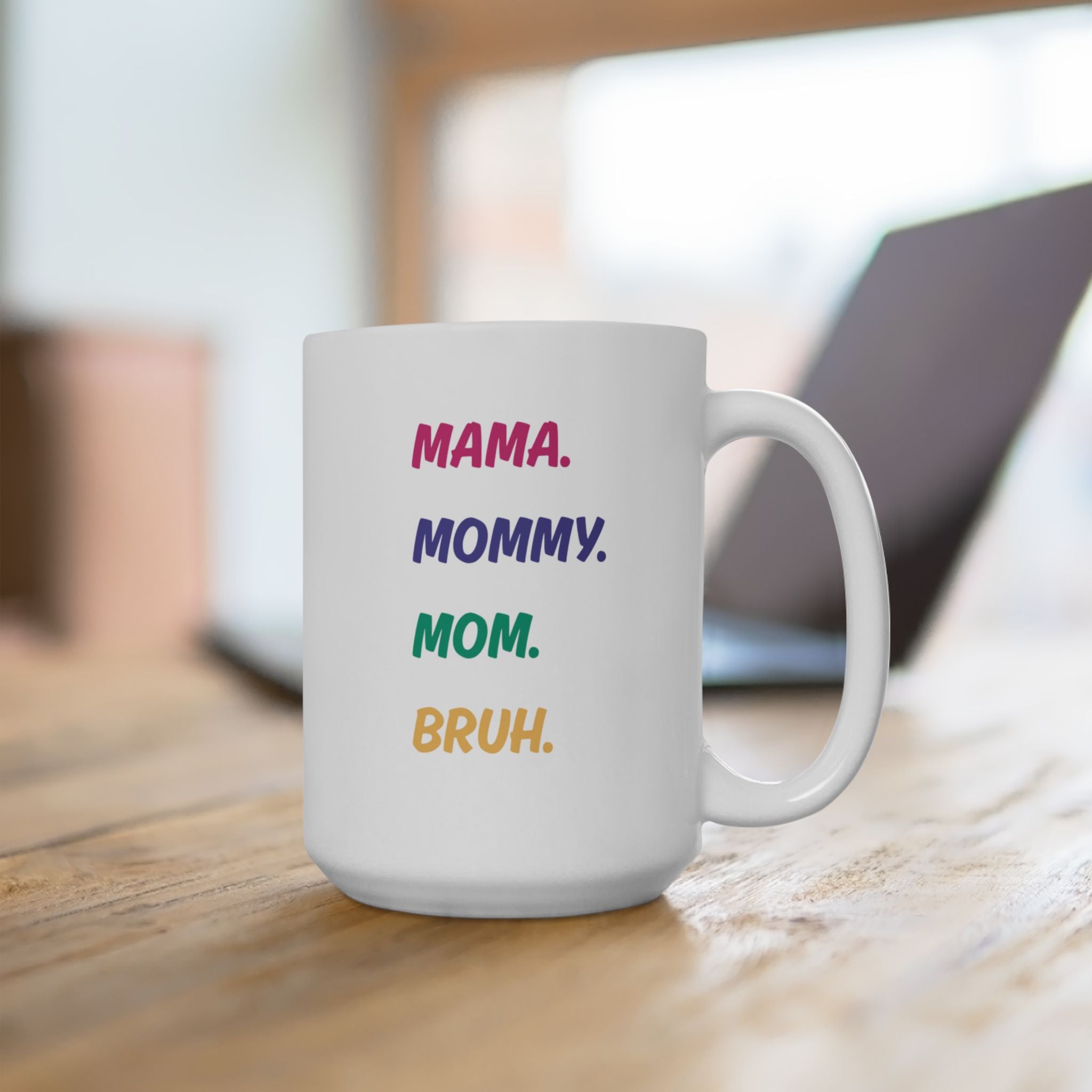 Motivational Rainbow Coffee Mug — "Be Kind, Work Hard, Stay Humble" Ceramic Mug (11oz & 15oz)