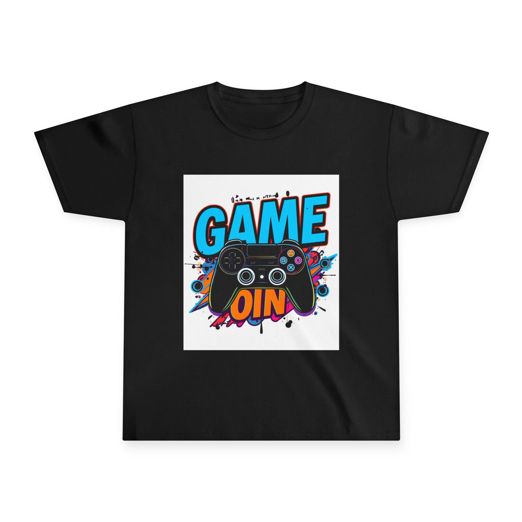 Youth Tee — "Game On" Video Game Controller Graphic