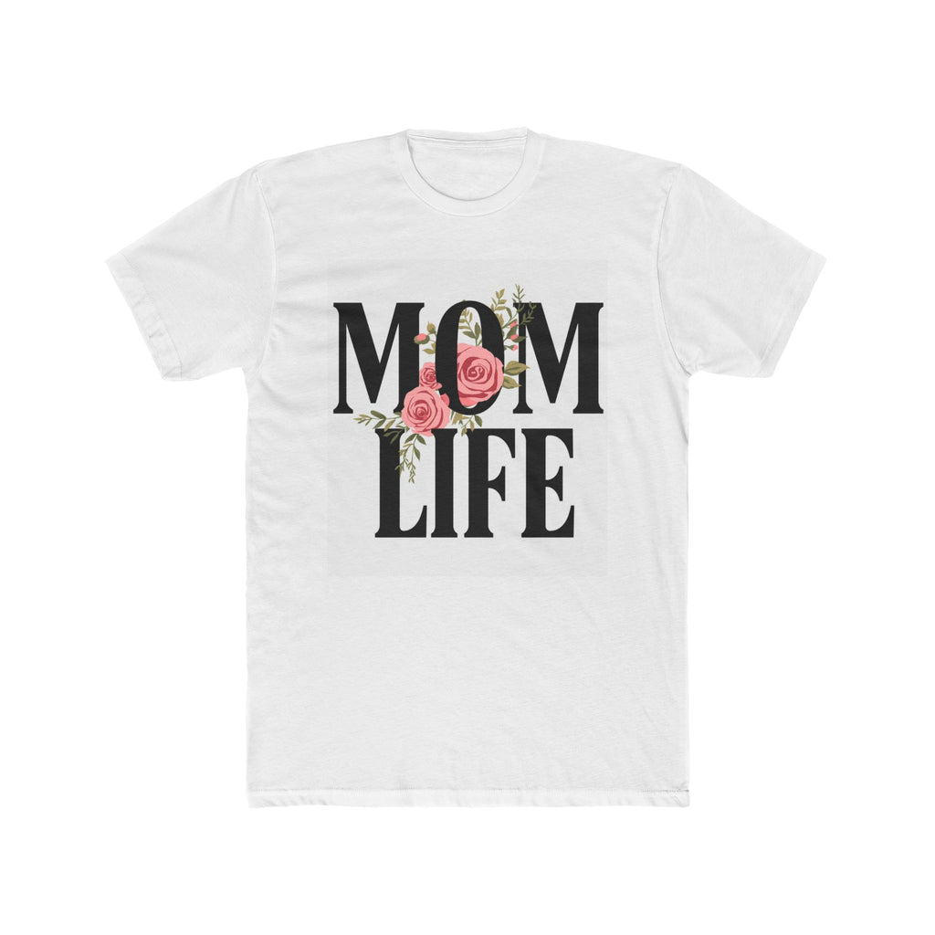 Mom Life Tee | Floral Typography, Mother's Day Shirt
