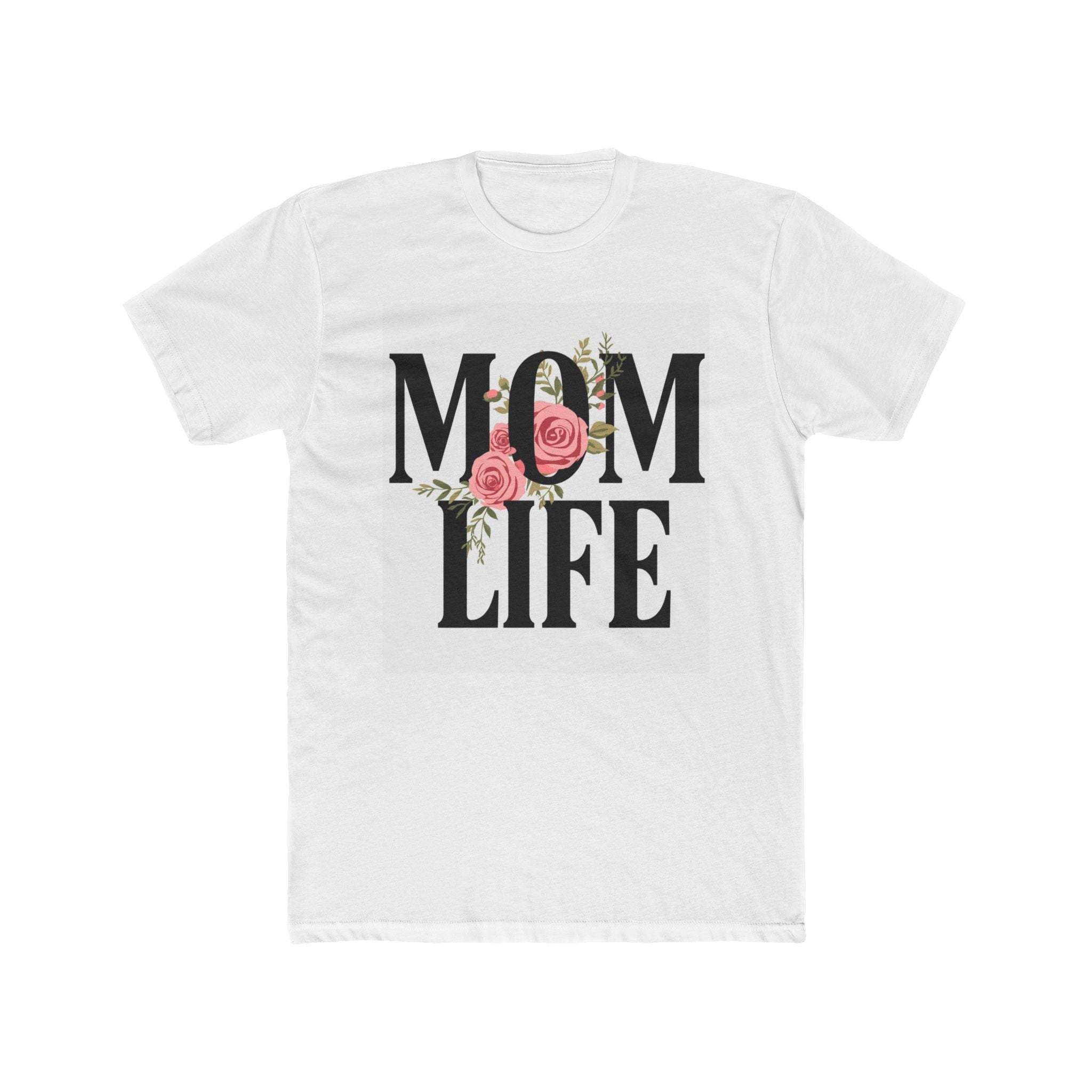 Mom Life Tee | Floral Typography, Mother's Day Shirt