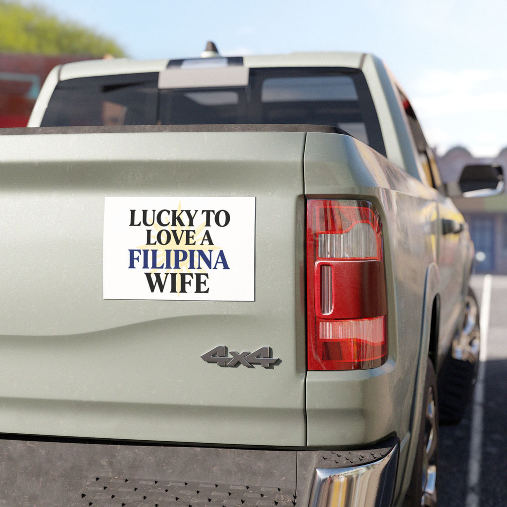 Nana Philippines Flag Car Magnet — Filipino Pride Magnetic Decal for Vehicles