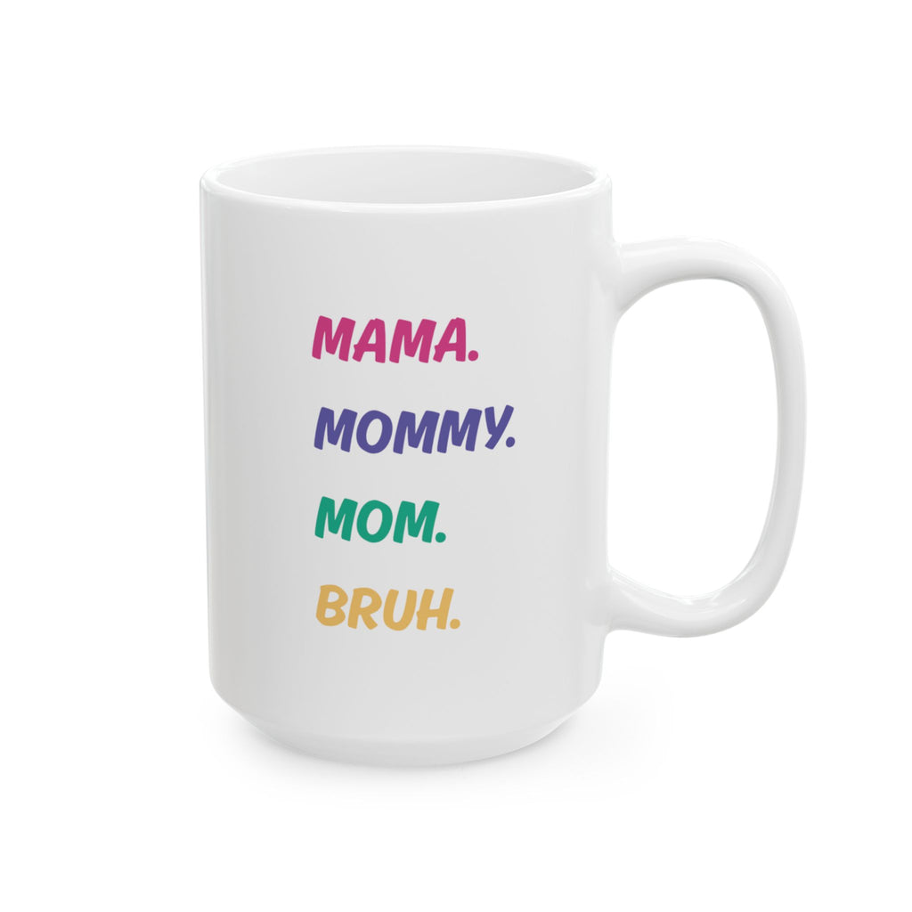 Motivational Rainbow Coffee Mug — "Be Kind, Work Hard, Stay Humble" Ceramic Mug (11oz & 15oz)
