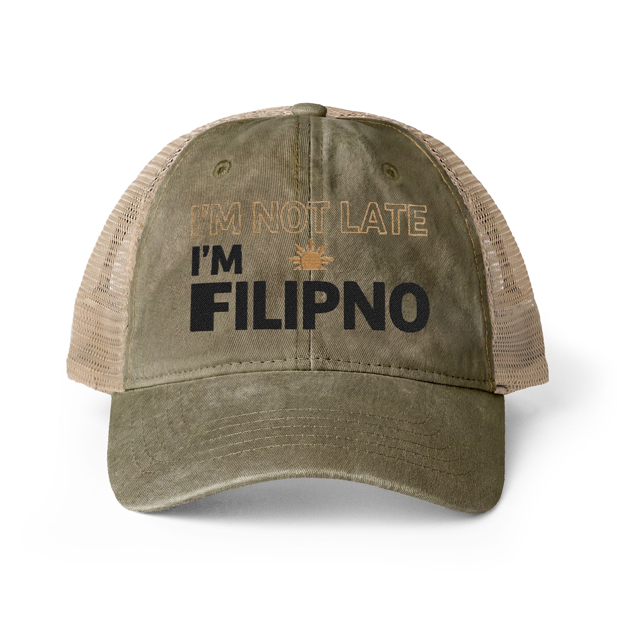 Women's Washed Mesh-Back Cap