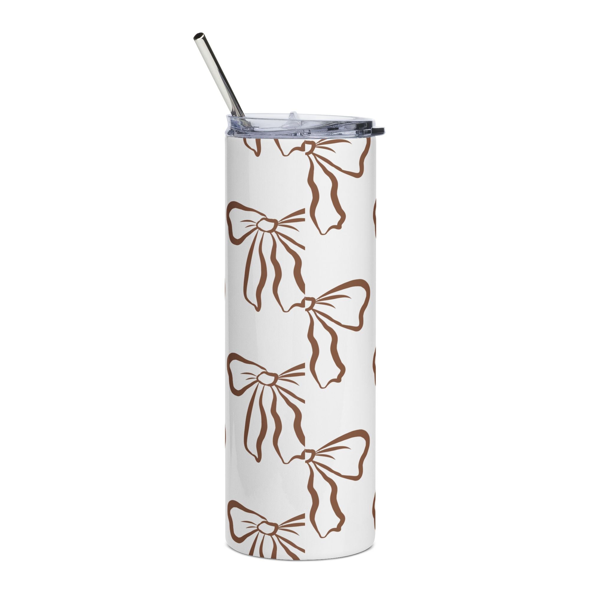 Mom Floral Stainless Steel Tumbler — 20oz Insulated Travel Cup