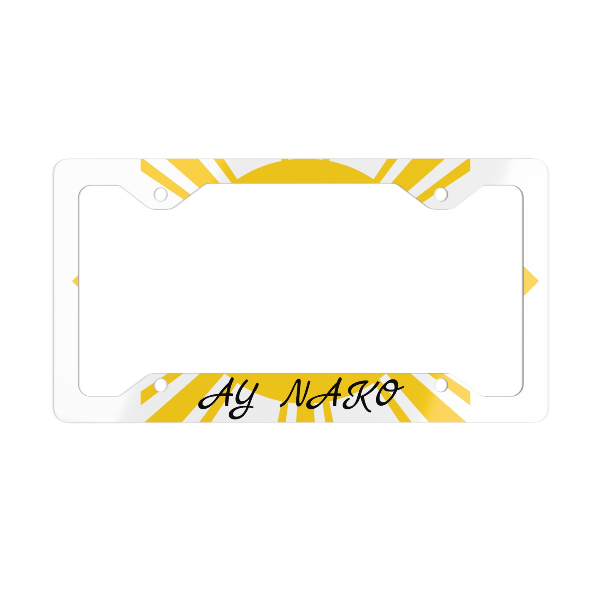 Metal License Plate Frame