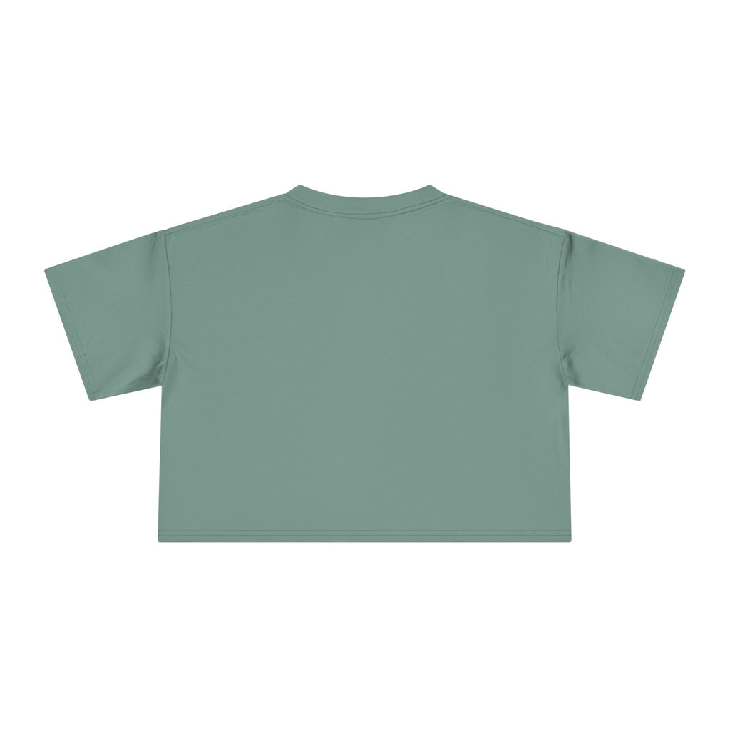 "In My Mom Era" Women's Crop Tee - Trendy Mom Life Graphic Top