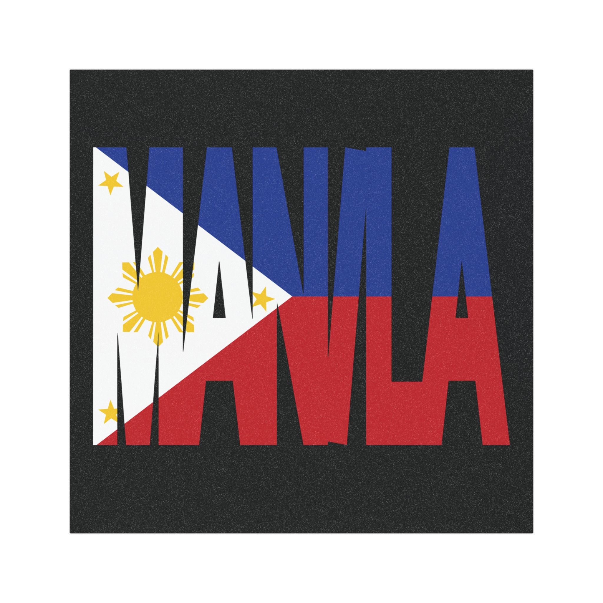 Nana Philippines Flag Car Magnet — Filipino Pride Magnetic Decal for Vehicles