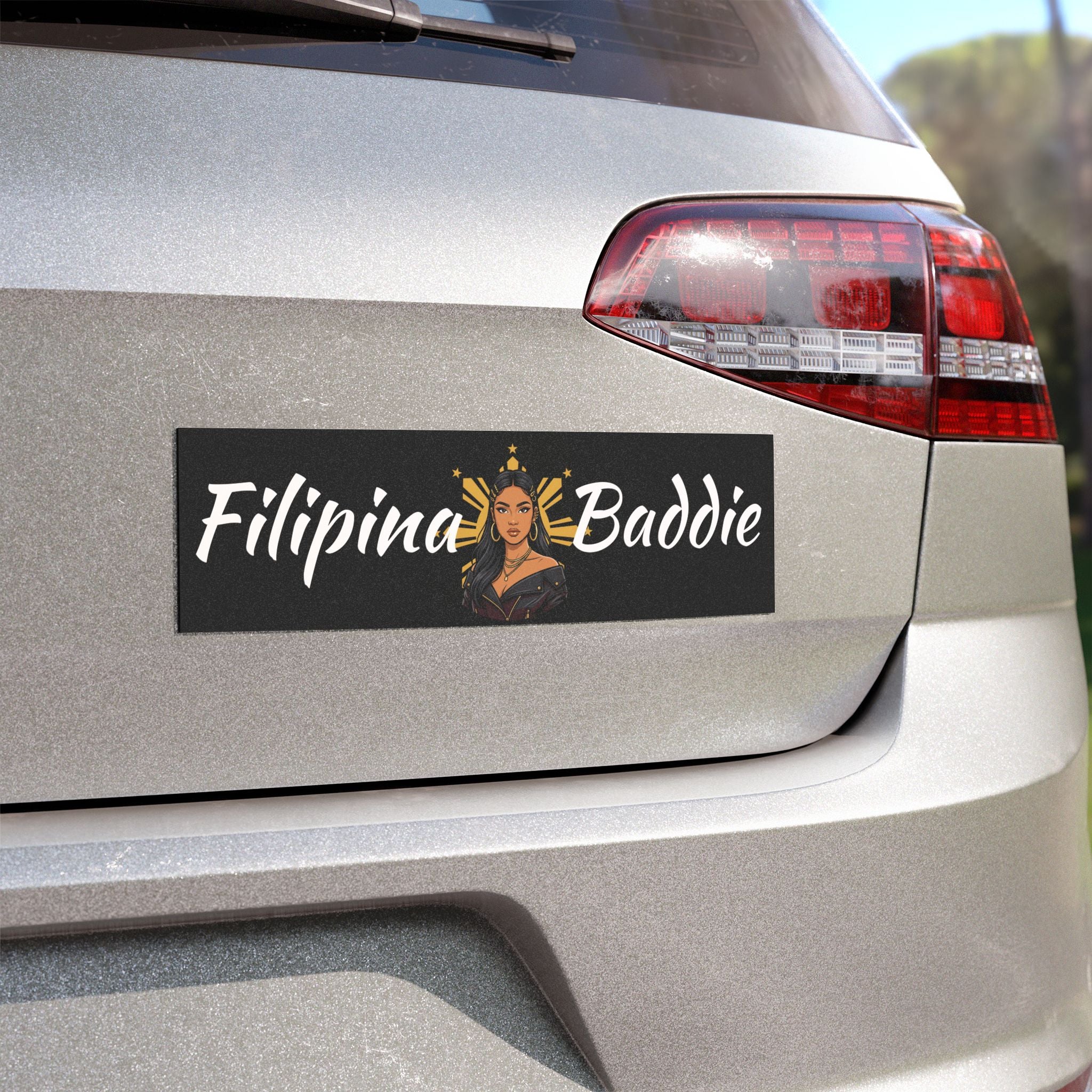 Nana Philippines Flag Car Magnet — Filipino Pride Magnetic Decal for Vehicles