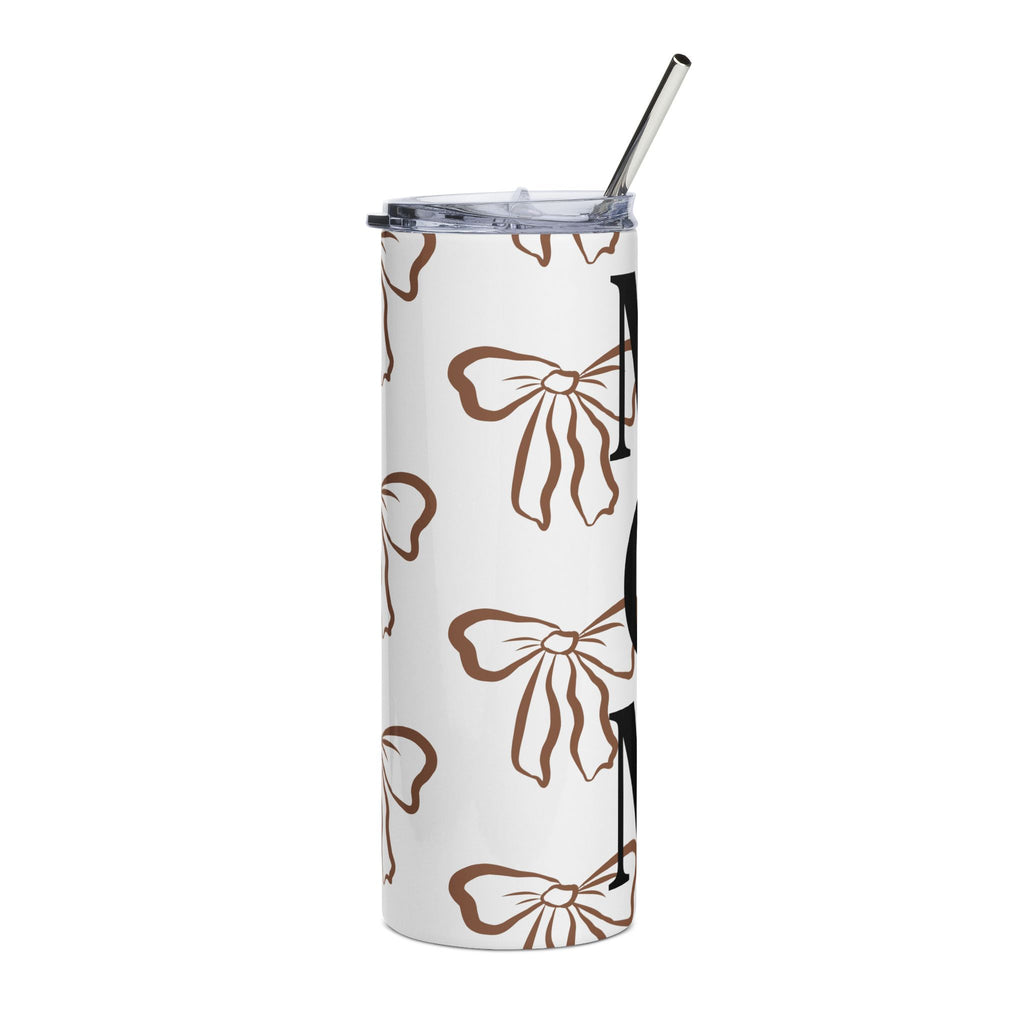 Mom Floral Stainless Steel Tumbler — 20oz Insulated Travel Cup