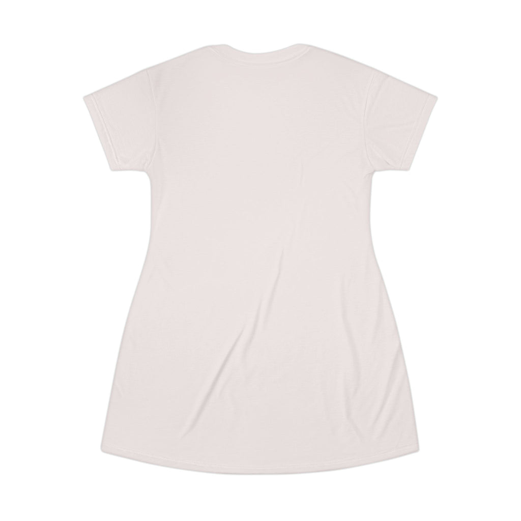 Mama T-Shirt Dress with Pink Bow — Mother's Day Casual Dress