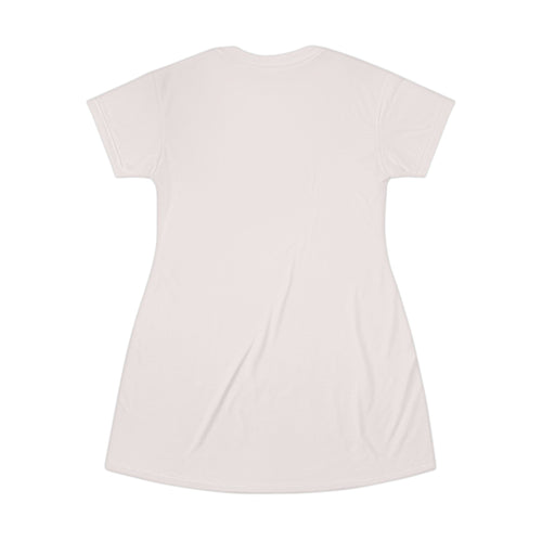 Mama T-Shirt Dress with Pink Bow — Mother's Day Casual Dress