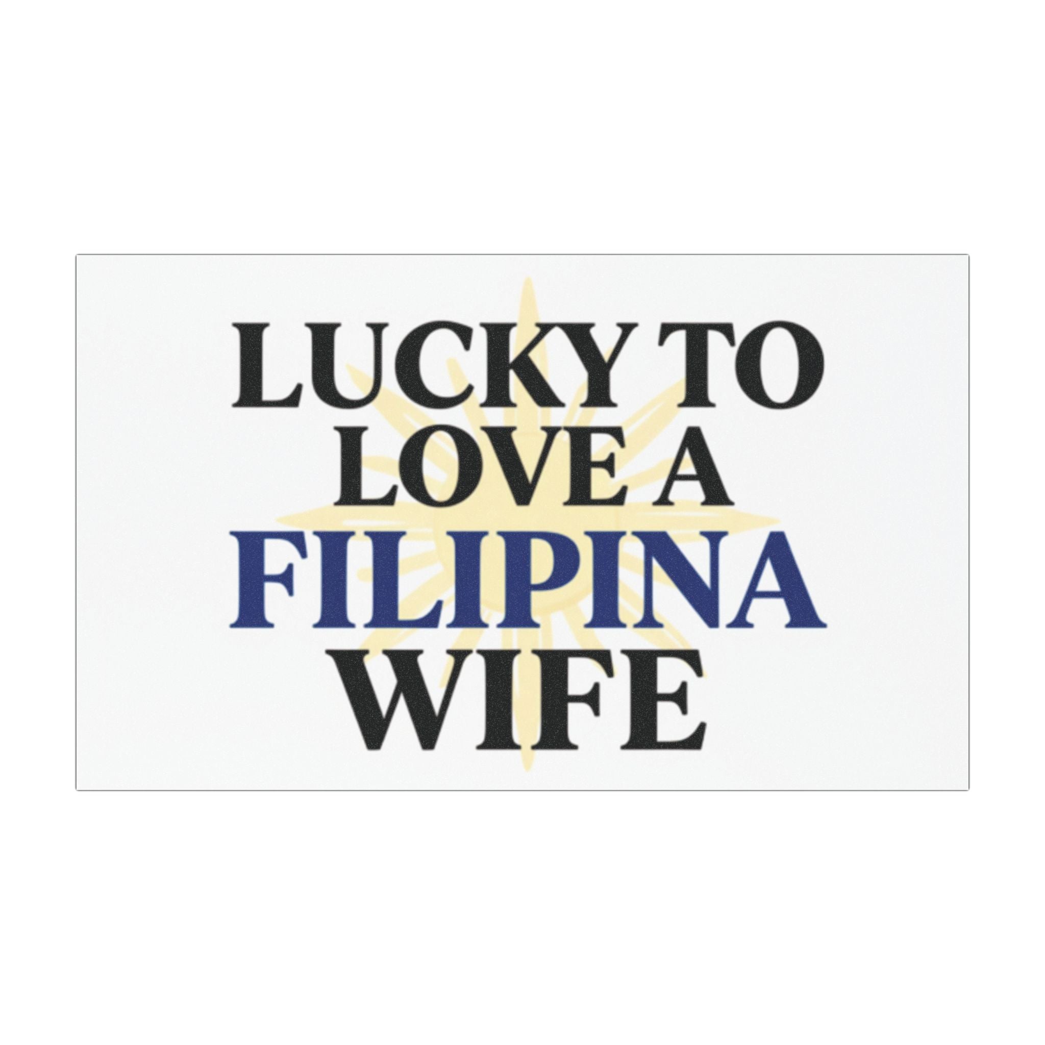 Nana Philippines Flag Car Magnet — Filipino Pride Magnetic Decal for Vehicles
