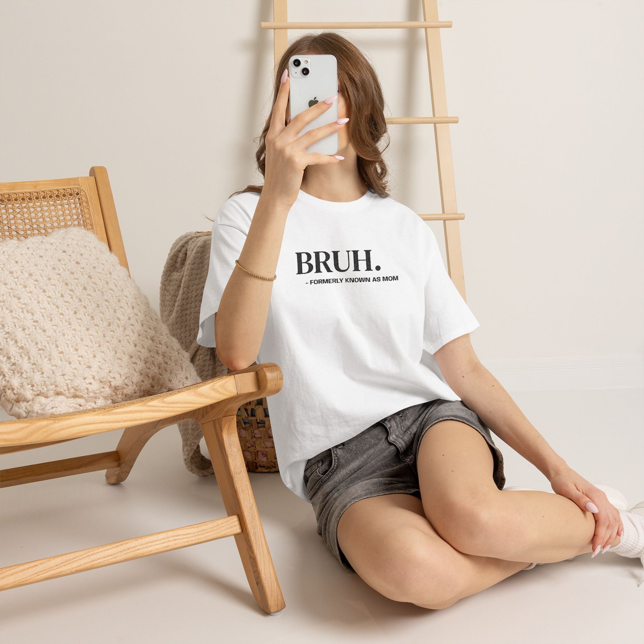 BRUH. Tee — Funny Graphic Shirt with “Formerly Known as BRUH” Text